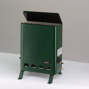 Eden 2KW electric greenhouse heater with thermostat for winter frost protection