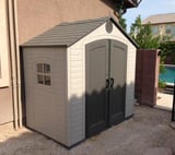 Lifetime 8x5 Plastic Shed New Edition