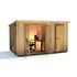 Shire Walsoken 8x12 Cabin with Shed