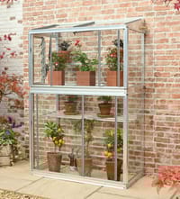 2x3 Access Harewood Lean To Growhouse Toughened Glass