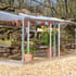 2x6 Access Aluminium Low Height Greenhouse