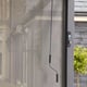 Nexus Grey Aluminium Pergola - Manual Crank Handle and Keypad