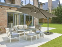 Garden Must Haves Royce Ambassador 3m Cantilever Parasol Carbon