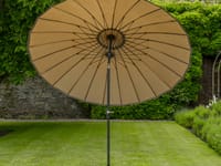 Garden Must Haves Geisha 2.5m Garden Parasol Taupe