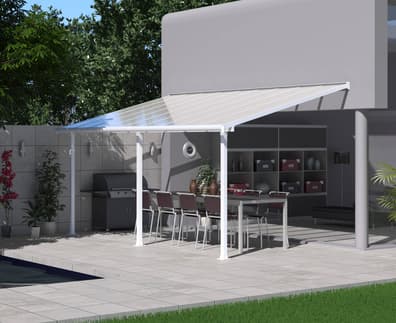 Palram Canopia Olympia 3m x 5m Patio Cover White
