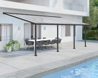 Palram Canopia Olympia 3m x 7m Patio Cover Grey
