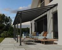 Palram Canopia Olympia 3m x 8m Patio Cover Grey