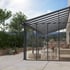 Palram Canopia Olympia 3x9 Patio Cover Grey with Sidewall