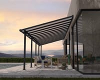 Palram Canopia Olympia 3m x 9m Patio Cover Grey