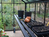 Halls Cotswold 6ft Integrated Staging in Black