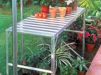 Halls Silver 1 Tier Staging