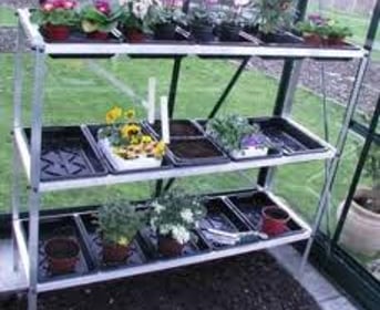 Halls 3 Tier Seed Tray Stand