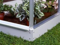 6x6 Silver Halls Greenhouse Base - Popular - Supreme