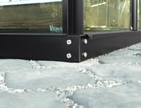 6x10 Black Vitavia Greenhouse Base for Venus