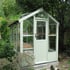 Swallow Robin 5x8 Wooden Greenhouse in Summer Green