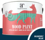 Thorndown Bilberry Blue Wood Paint 2.5L