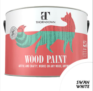 Thorndown Swan White Wood Paint 2.5L