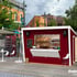 Palmako Kira 3.5m x 2.3m Wooden Kiosk with Red Paint