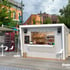 Palmako Kira 3.5m x 2.3m Wooden Kiosk with White Dip