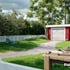 Palmako Rasmus 5.5m x 3.6m Wooden Garage Painted Finish