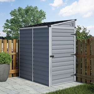 Palram Canopia 4x6 Pent Skylight Grey Shed