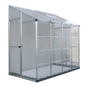 Palram Canopia 8x4 Leanto Clear Poly 