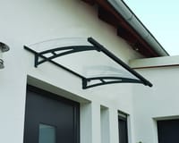 Palram Canopia Aquila 1500 Door Canopy Dark Grey