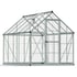 Palram Harmony 6 x 10 Silver Greenhouse with Clear Polycarbonate Glazing