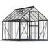 Palram Hybrid 6x10 Polycarbonate Greenhouse in Grey