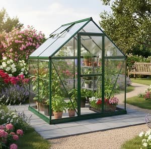 Palram Canopia Hybrid 6x4 Green Poly