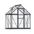 Palram Hybrid 6x4 Polycarbonate Greenhouse in Grey