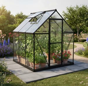 Palram Canopia Hybrid 6x6 Grey Poly