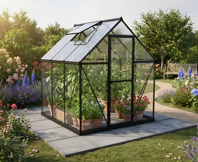 Palram Canopia Hybrid 6x6 Grey Poly