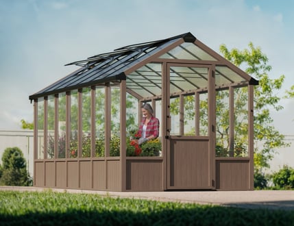 Palram Canopia Natura Wooden Greenhouse