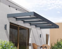 Palram Canopia Sophia XL 5000 Door Canopy Dark Grey