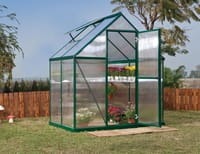 Palram Canopia Mythos 6x4 Green Polycarbonate Greenhouse