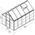 Palram Hybrid 6x10 Greenhouse Dimensions