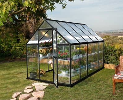 Palram Canopia Hybrid 6x10 Grey Poly