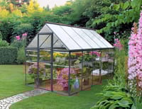 Palram Canopia Hybrid 6x10 Green Polycarbonate Greenhouse