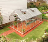 Palram Canopia Hybrid 6x14 Silver Polycarbonate Greenhouse