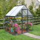 Palram Canopia Hybrid 6x4 Grey Polycarbonate Greenhouse