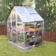 Palram Canopia Hybrid 6x4 Silver Polycarbonate Greenhouse