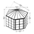 Palram Oasis 12ft Hexagonal Greenhouse Dimensions