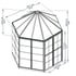 Palram Oasis Hexagonal Greenhouse Dimensions