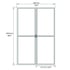 Palram - Canopia San Remo 10x14 Veranda Door Dimensions