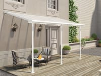 Palram Canopia Sierra 2.3x4.6  Patio Cover in White