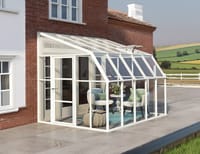 Palram Canopia Sun Room 8x10 Lean to Greenhouse