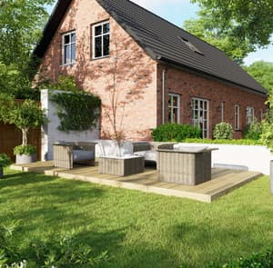 Power 10x20 Wooden Decking Kit