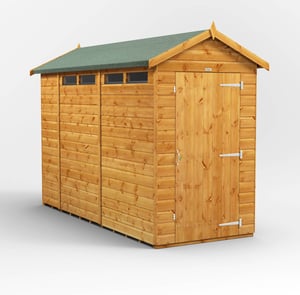 Power 10x4 Apex Security Shed