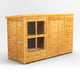 Power 10x4 Pent Potting Shed 6ft Combi